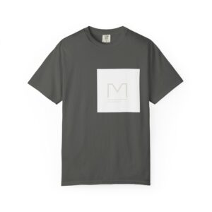 FIELD 01 — Garment-Dyed Tee (Pepper)