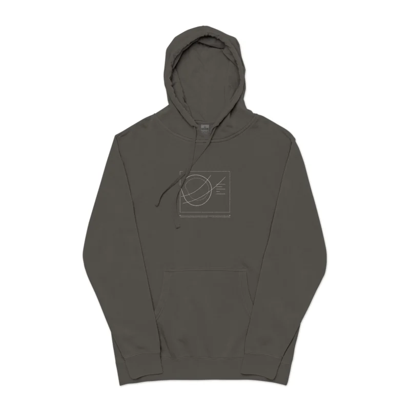 STILL IN MOTION pigment-dyed hoodie
